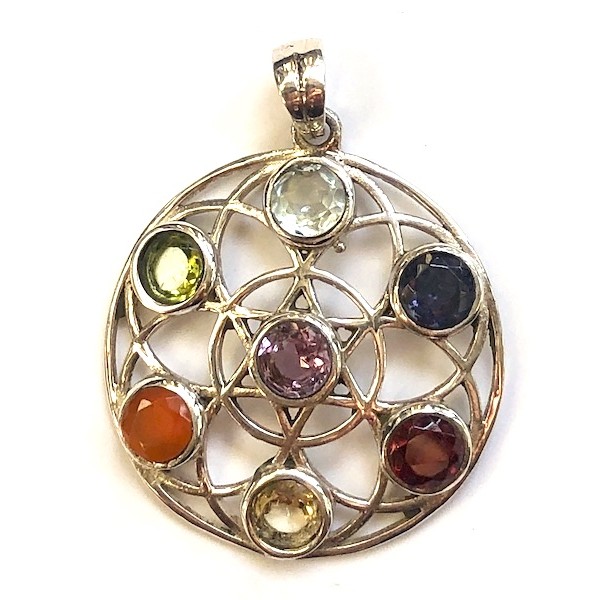 Pendant Chakra on Silver